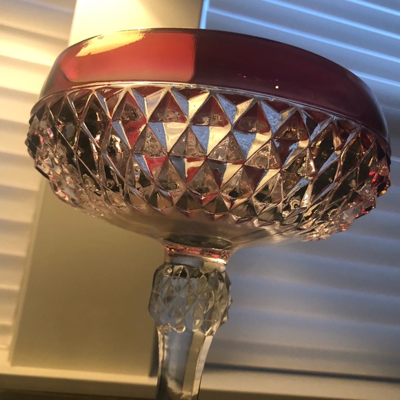 Ruby Sawtooth Candy Dish - Picture 4 of 4